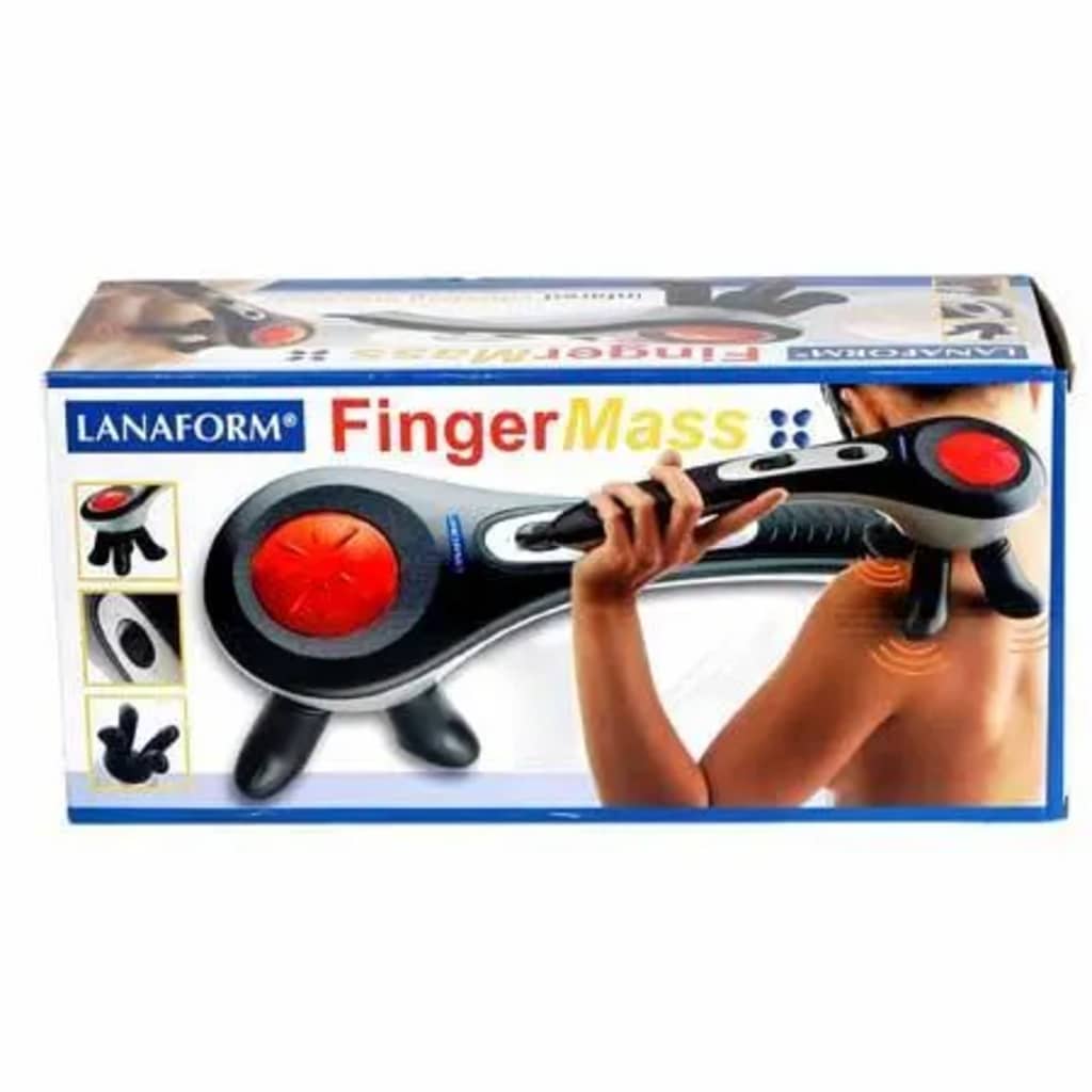 Afbeelding Lanaform Finger Mass Massagetoestel met Infraroodlamp door Vidaxl.nl