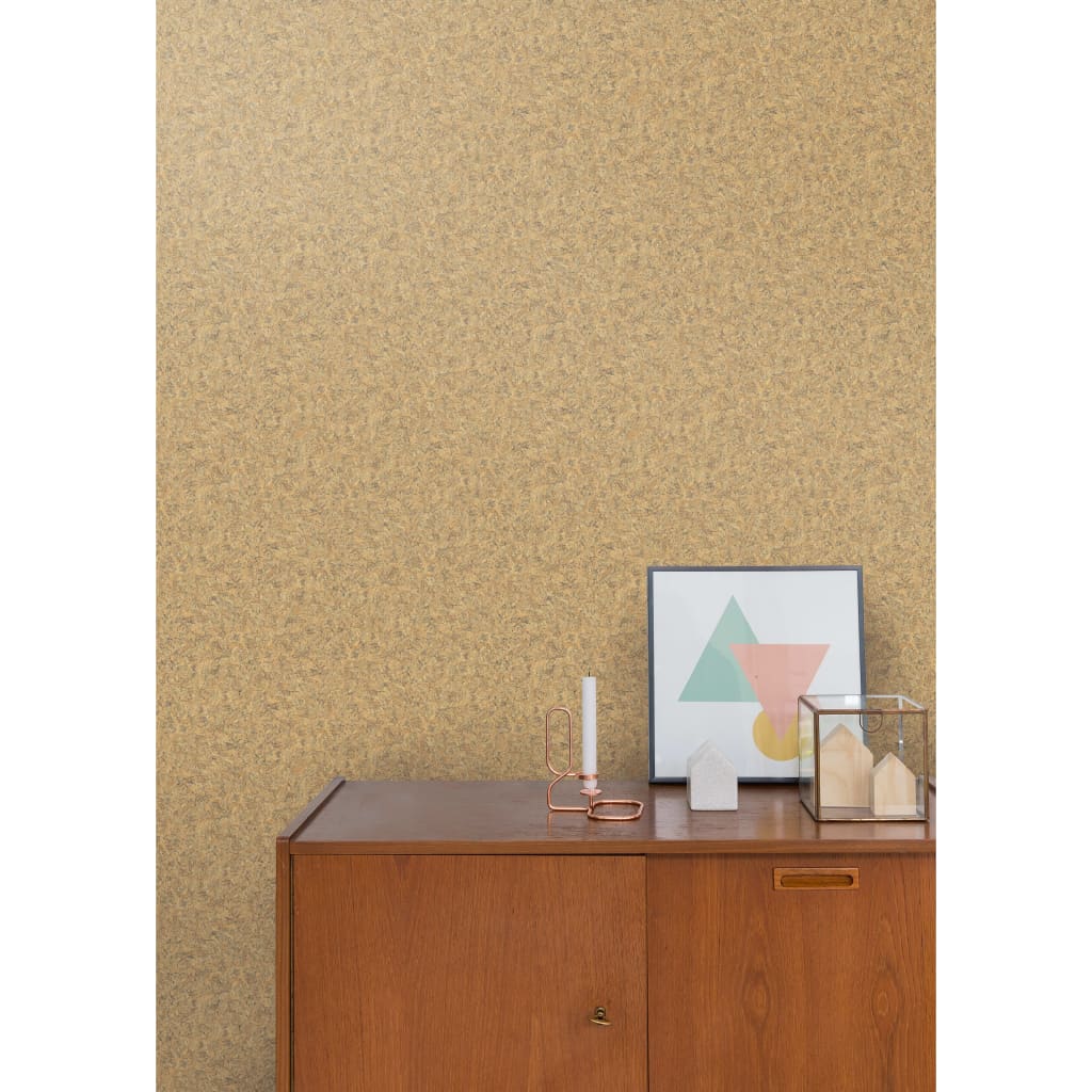 

DUTCH WALLCOVERINGS Behang kurkbeige
