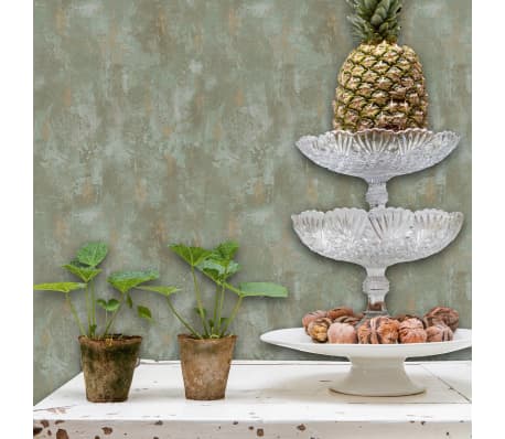 DUTCH WALLCOVERINGS Ταπετσαρία Τοίχου Σκυρόδεμα Πράσινη TP1010