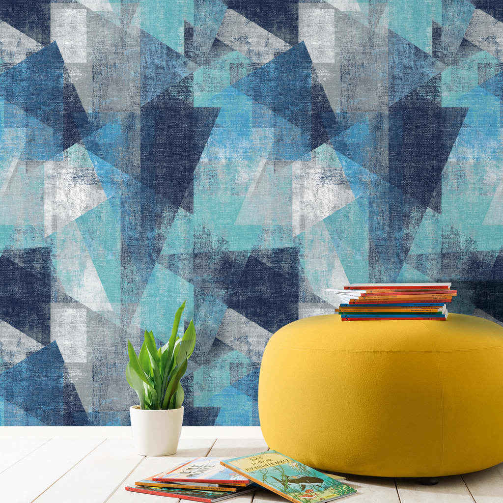 DUTCH WALLCOVERINGS Tapete Perspectives Blau kaufen