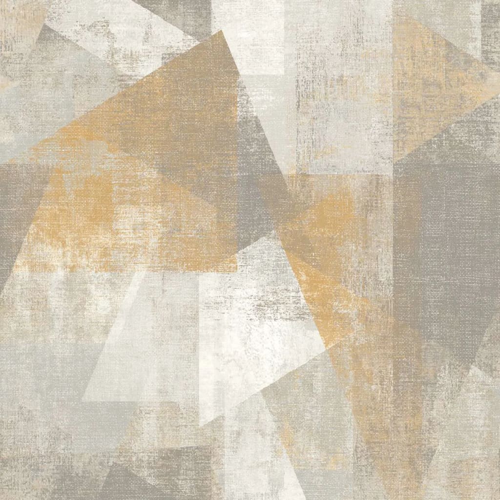 DUTCH WALLCOVERINGS Papier peint Perspectives Beige et gris