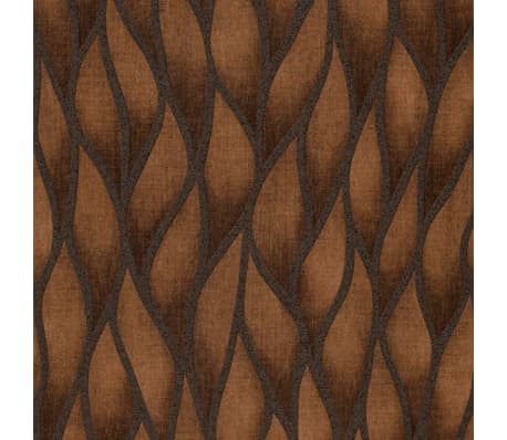 Topchic Tapeta Flames and Drops, metaliczny brąz