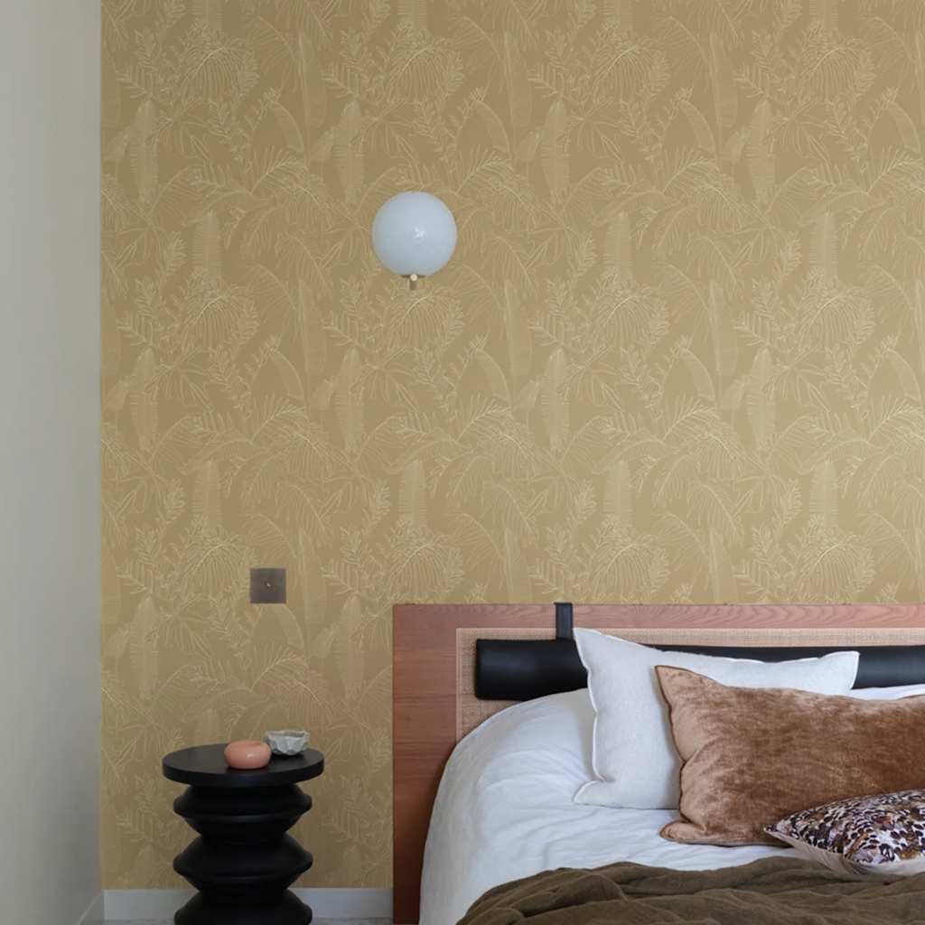 DUTCH WALLCOVERINGS HOLLANDSE WANDBEKLEDING Behang Galapalos Beige afbeelding