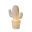 Lucide Cactus Tafellamp Wit Keramiek E14 H305 O20Cm lucide kopen in de aanbieding Lucide Cactus Tafellamp Wit Keramiek E14 H305 O20Cm lucide kopen in de aanbieding