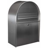 Toolland Briefkasten "York" Silber Edelstahl BG11002