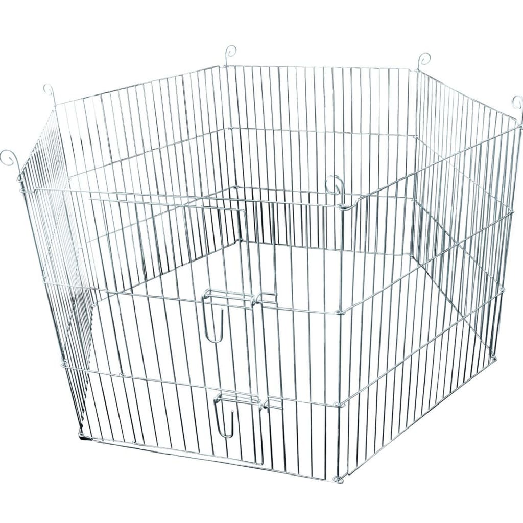 FLAMINGO Cage d'extérieur pour lapins Hexagonale 60x60 cm 