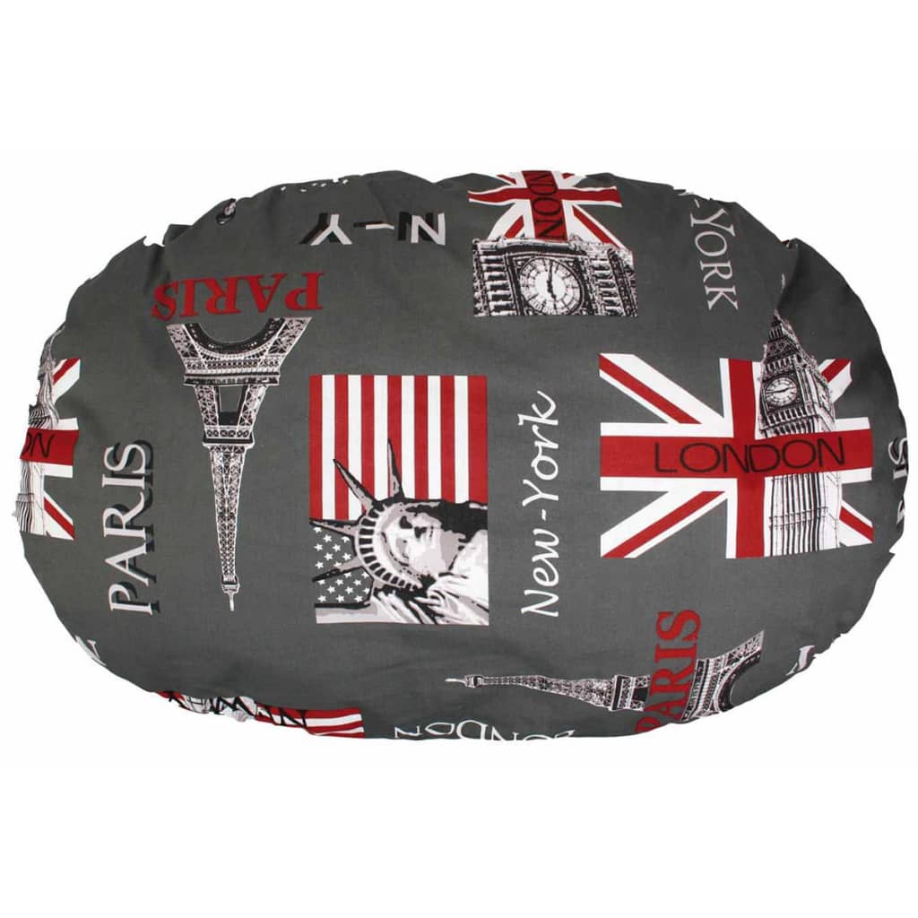 

FLAMINGO Hondenkussen met rits Metropool 100 cm 513707