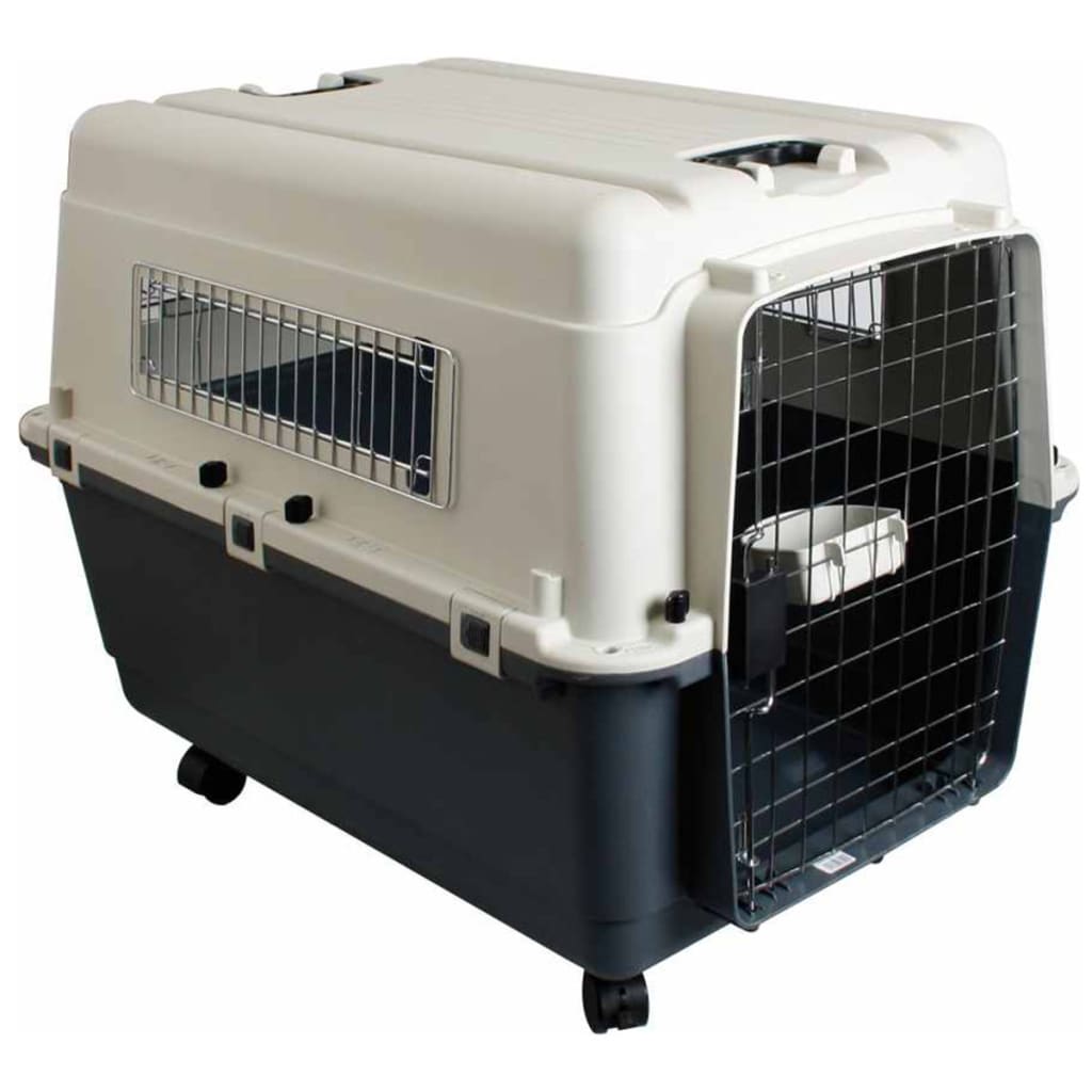 FLAMINGO Cage transport pour animaux de compagnie Nomad XL 91x60x74 cm
