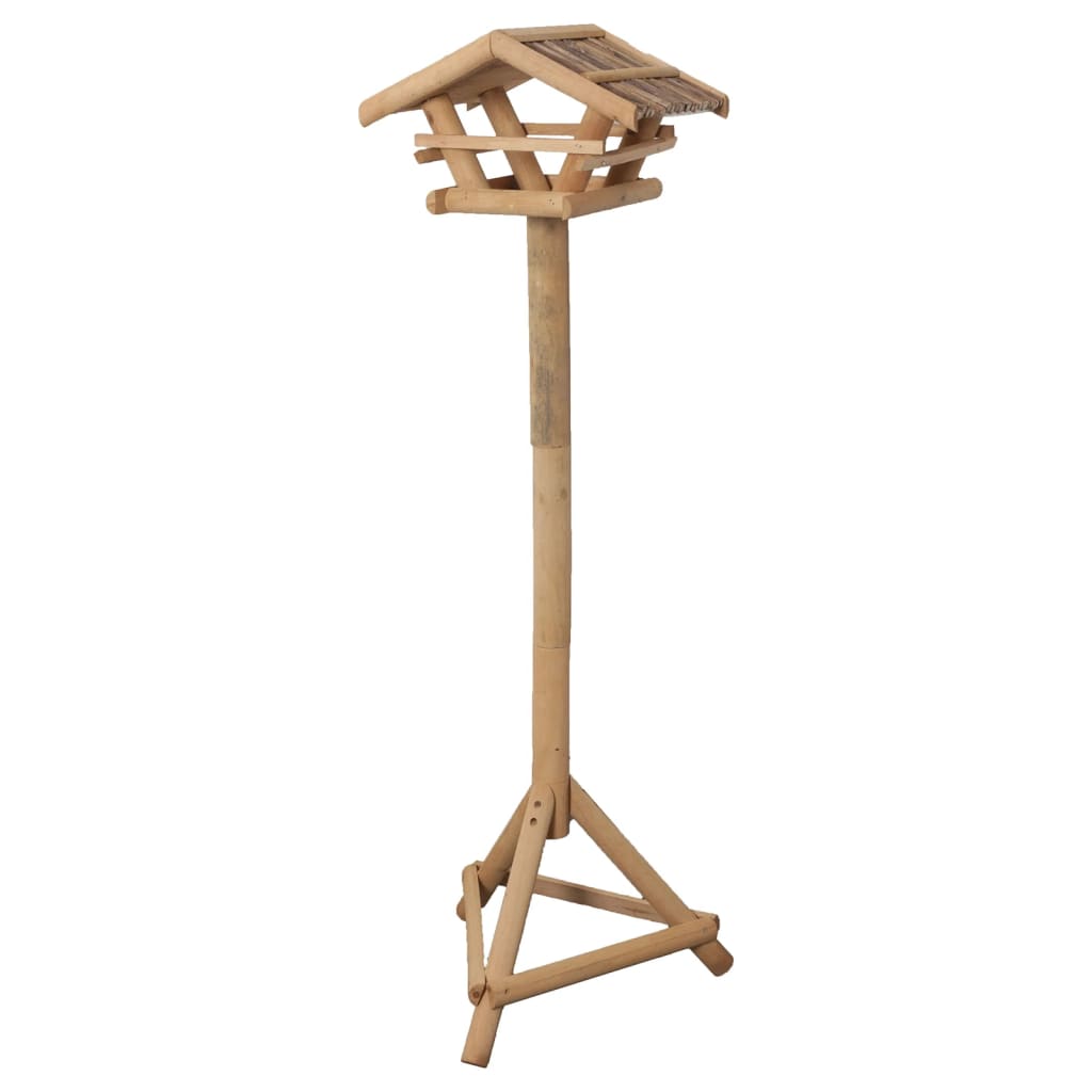 FLAMINGO fuglehus med stativ Lucar 38x28x125 cm naturfarvet