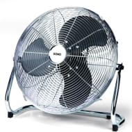 Domo vloerventilator 40 cm chroom