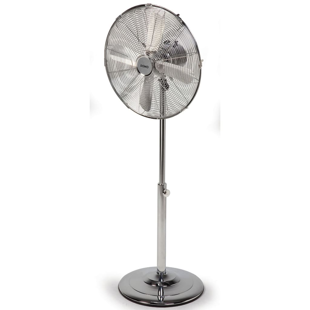 DOMO Staande ventilator 50 W 40 cm chroom DO8132