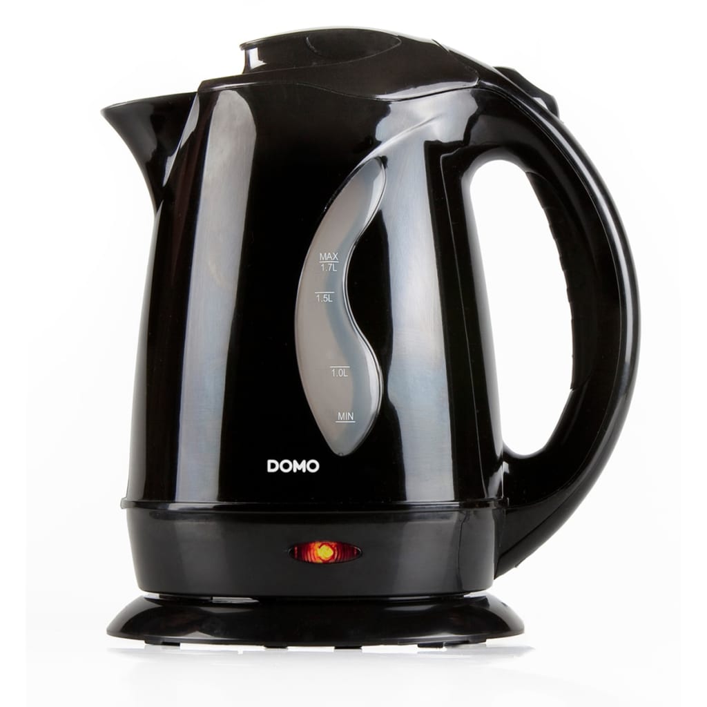 DOMO Waterkoker 2200 W 1,7 L zwart DO9019WK