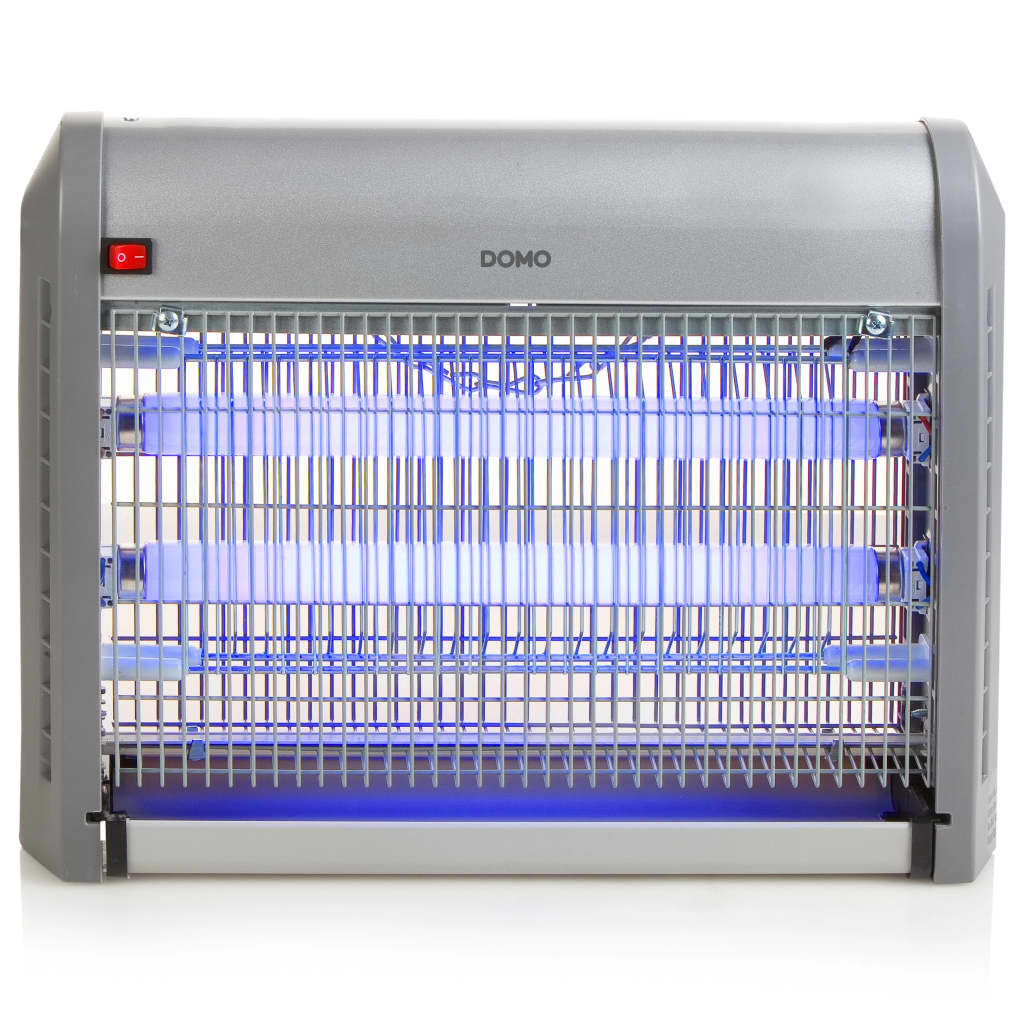 

DOMO Insectendoder met uv-verlichting 20 W 2500 V zilverkleurig