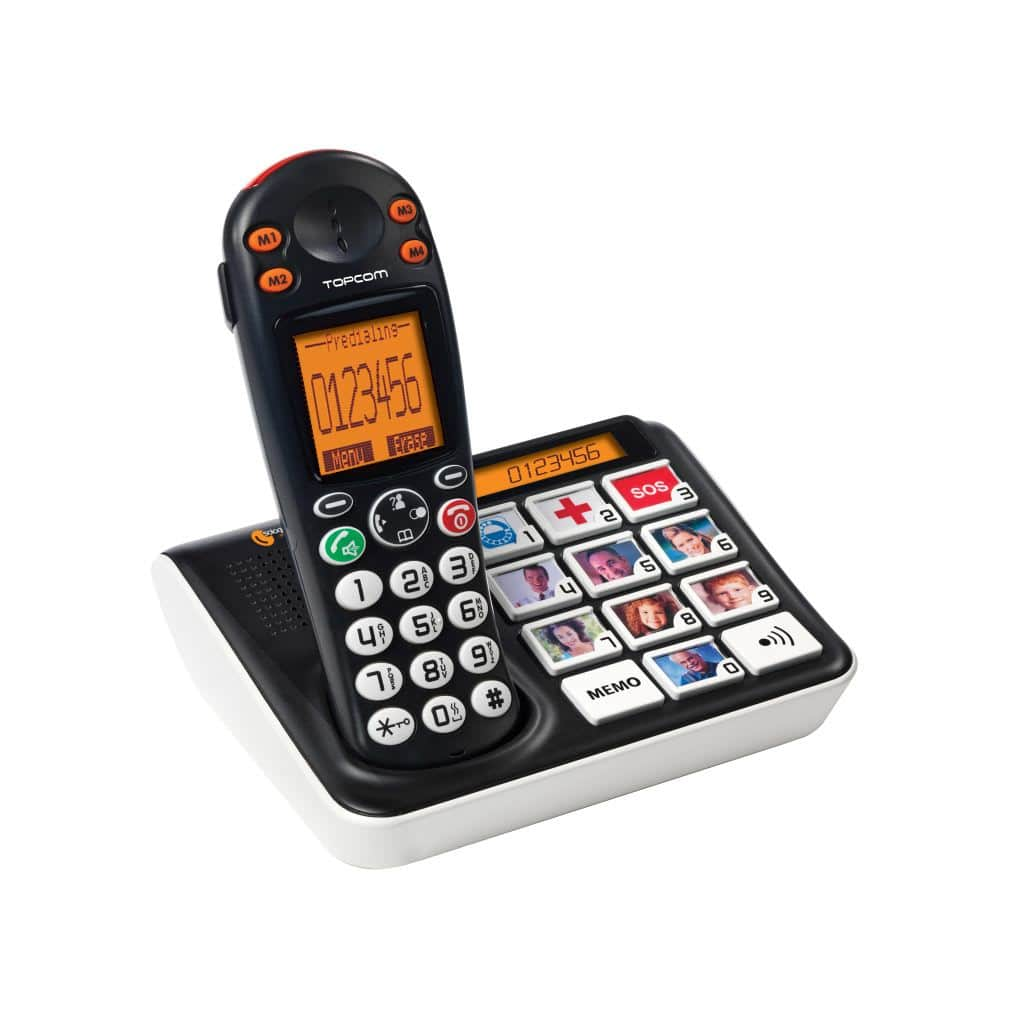 Topcom TS-5611 Big Button Dect Telefoon