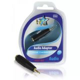 HQ Stereo Audio Adapter 2.5 mm Male - 3.5 mm Female Blue
