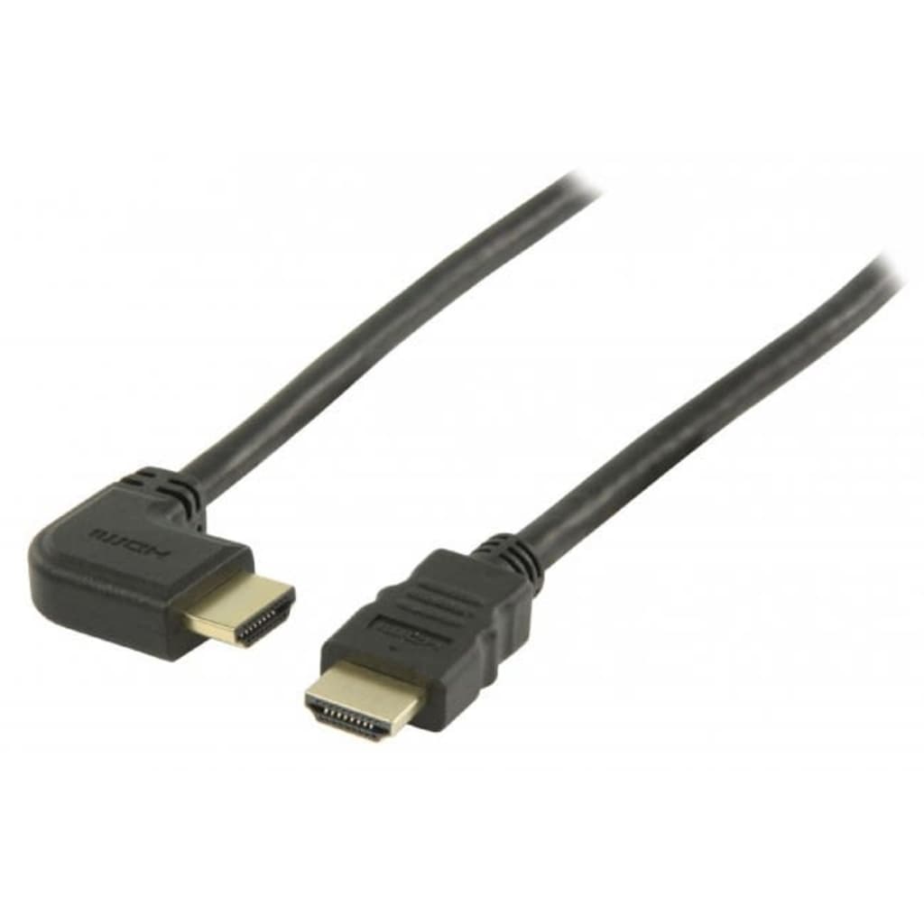 Valueline HDMI 1.4 / 2.0 Kabel 10m Haaks links