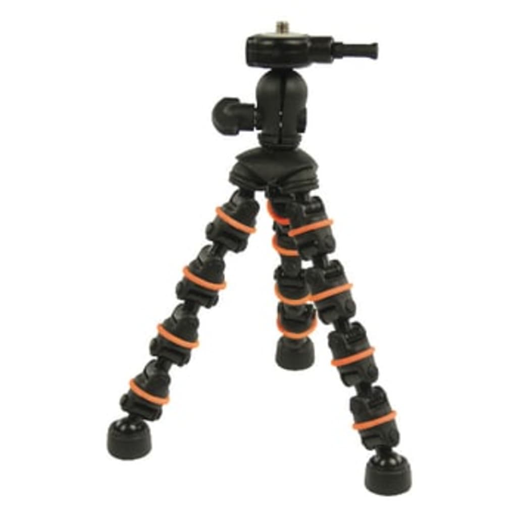 Camlink Flexibel Statief 18 cm 0.5 kg Zwart/Oranje