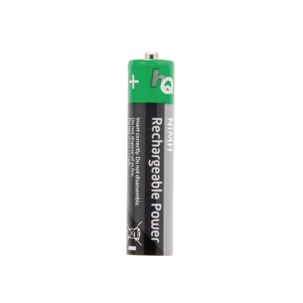 HQ Oplaadbare NiMH AAA-Batterij 950 mAh. 4 stuks Blister