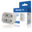 Valueline Vles200C001Wh 2 Wegs Schuko Naar Euro Adapter Wit valueline kopen in de aanbieding