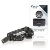 König Headlight 3 W 1 LEDs Black