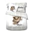 Hello Cat Flanel Dekbedovertrek 100 Geruwde Katoen huismerk kopen in de aanbieding