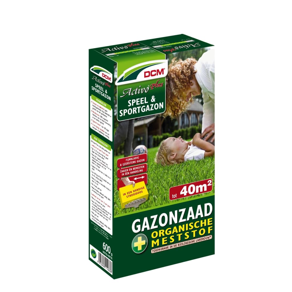 Afbeelding Activo Plus - graszaad voor speel- en sportgazon - 0.6 kg door Vidaxl.nl