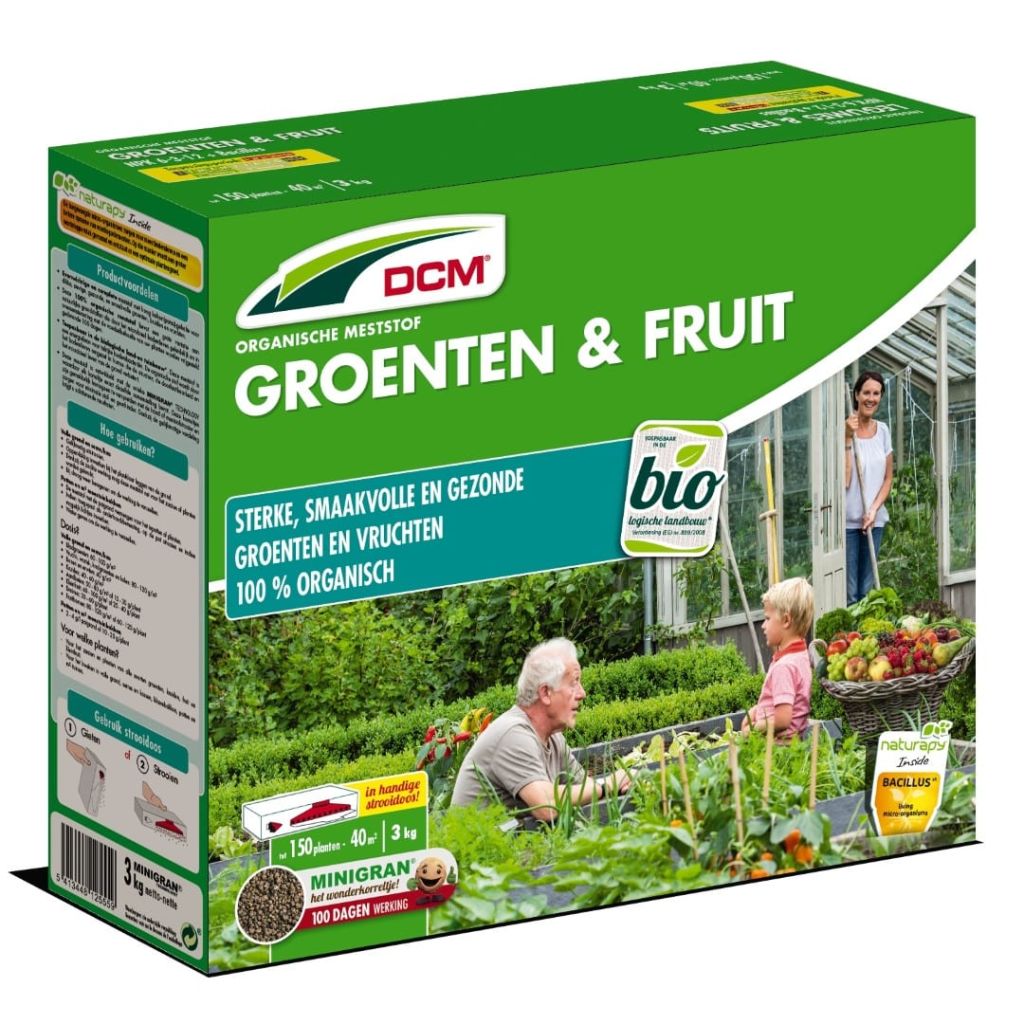 Afbeelding Dcm Meststof Groenten & Fruit - Moestuinmeststoffen - 3 kg door Vidaxl.nl