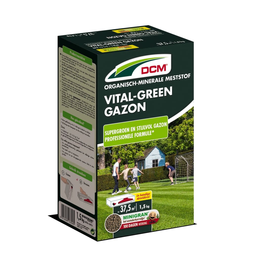 Afbeelding Dcm Vital-Green - Gazonmeststoffen - 1.5 kg door Vidaxl.nl