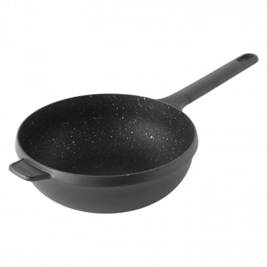 Berghoff 2307313 Wok/roerbakpan Rond pan Zwart