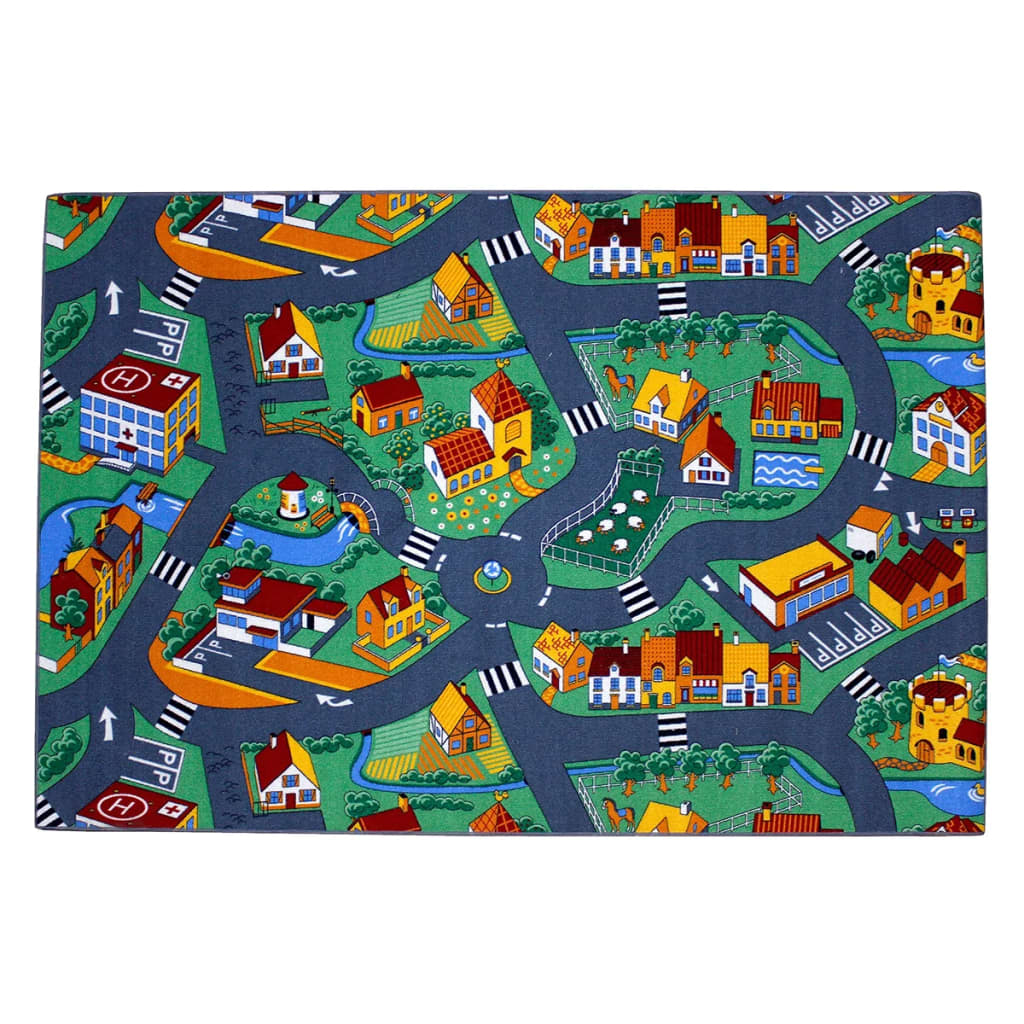 

AK Sports Speeltapijt verkeersmotief Village 140x200 cm 0309004