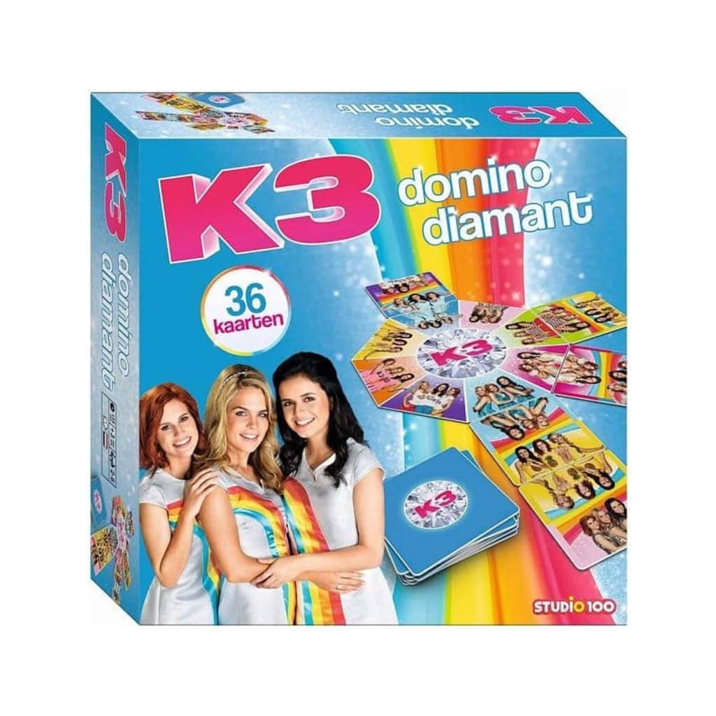 Afbeelding Studio 100 dominospel K3 Diamant door Vidaxl.nl