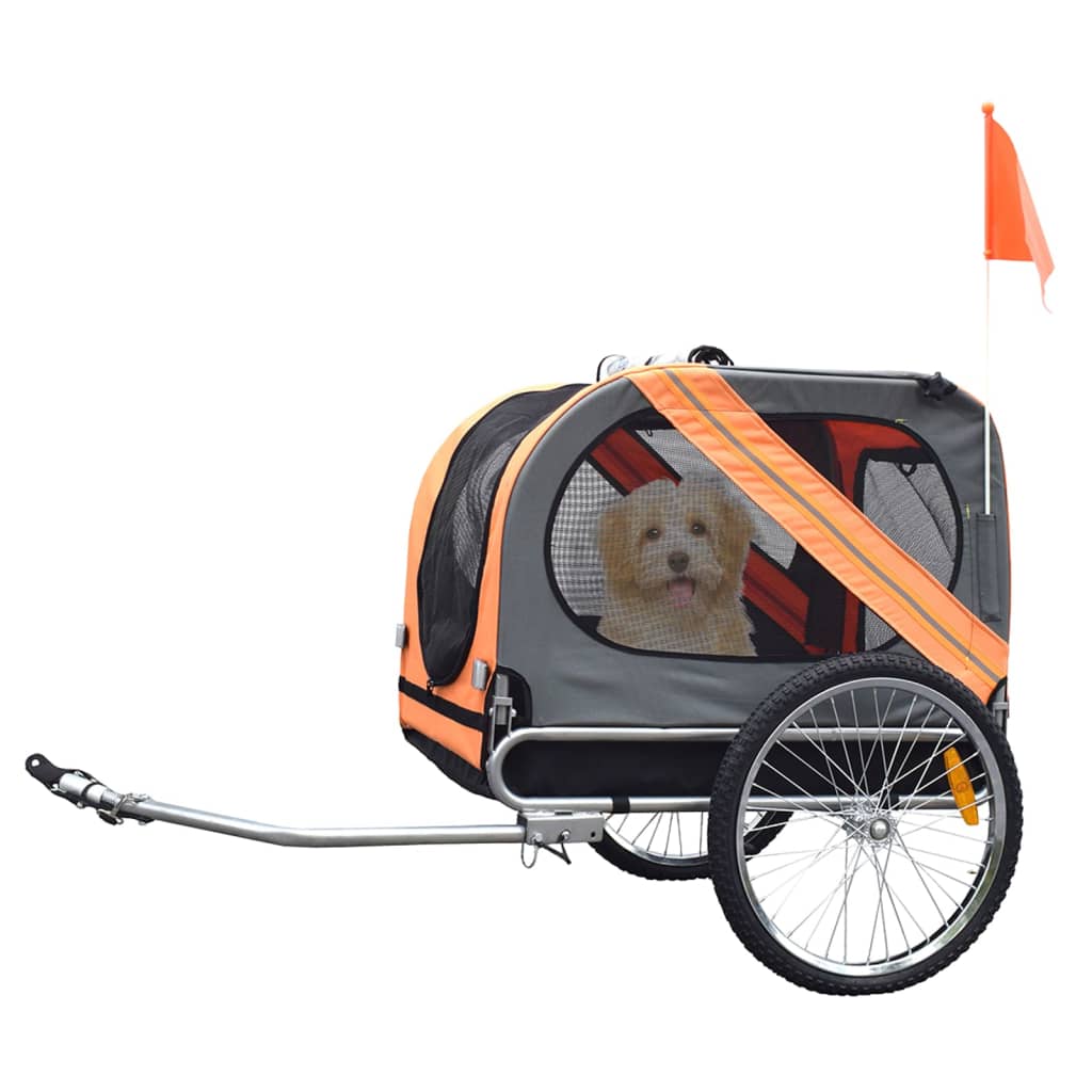 Afbeelding Fietskar - Pet trailer 2 door Vidaxl.nl