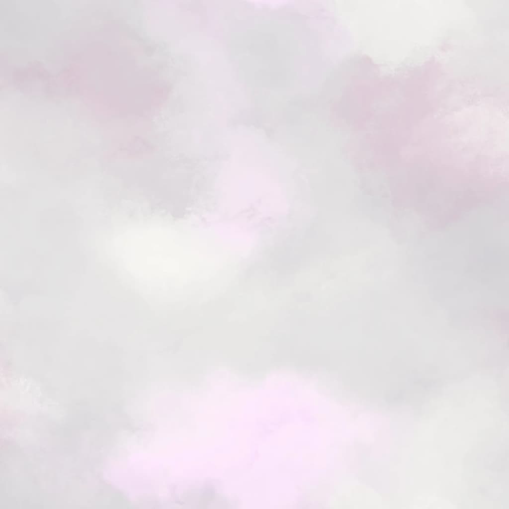 Noordwand Good Vibes Papier peint Paint Clouds Rose et gris