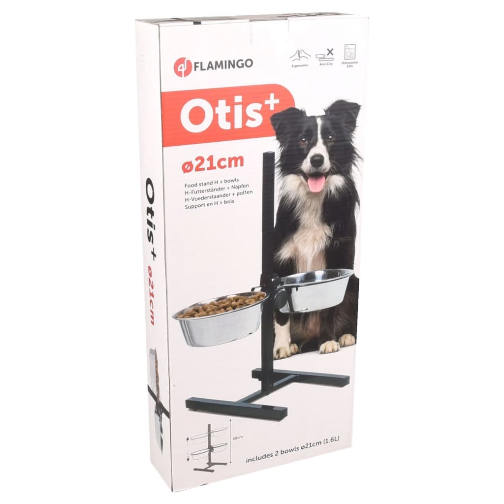 Suport în H cu 2 boluri Otis, 1,6 L, 21 cm