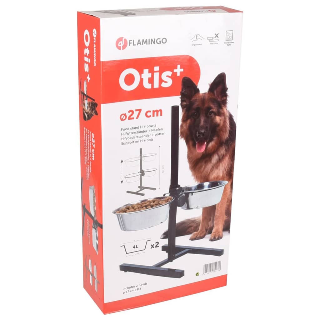 Suport în H cu 2 boluri Otis, 4 L, 27 cm