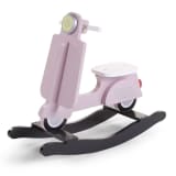 CHILDWOOD Scooter à bascule Rose et noir CWRSP