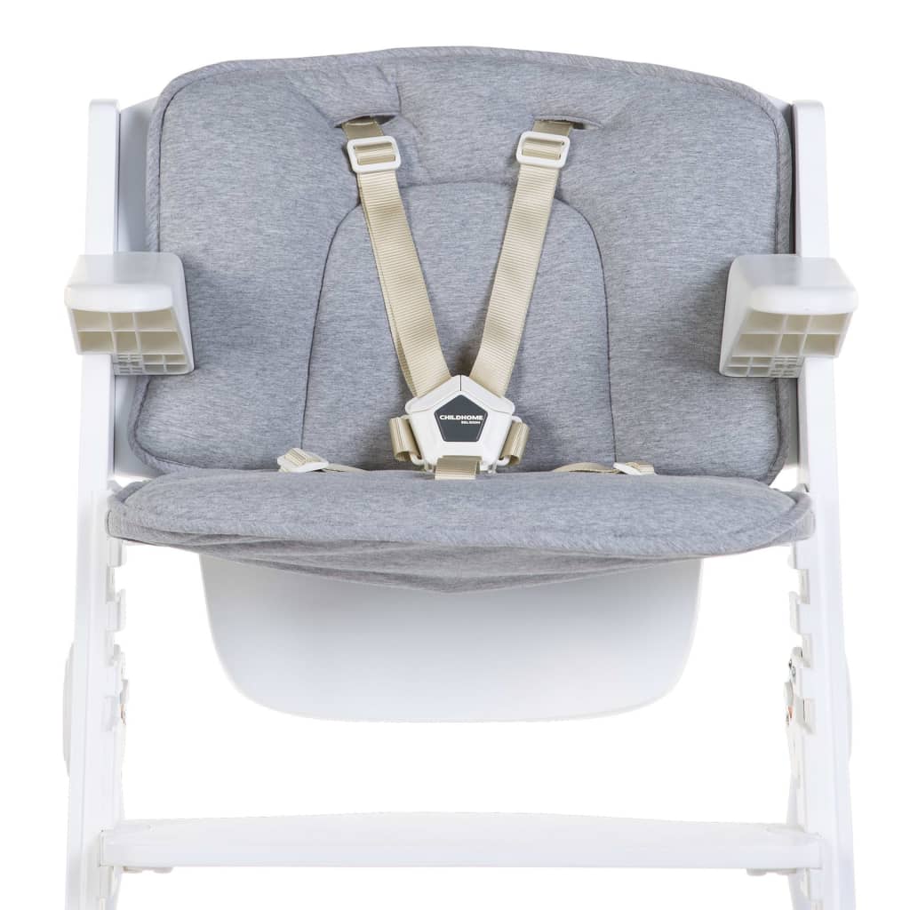 

CHILDHOME Kinderstoelkussen universeel jersey grijs