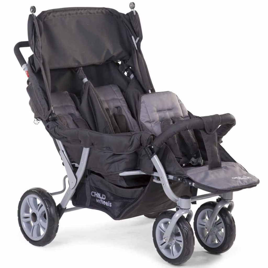 CHILDWHEELS Kolmosten Lastenrattaat Antrasiitti CWTRIP