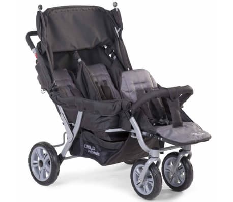 buggies for triplets
