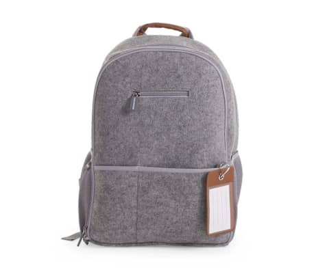 Childwood Nursery Backpack Felt 45x32x20 Cm Light Grey Ccfnbpg Childwood Nursery Backpack Felt 45x32x20 Cm Light Grey Ccfnbpg 1 4