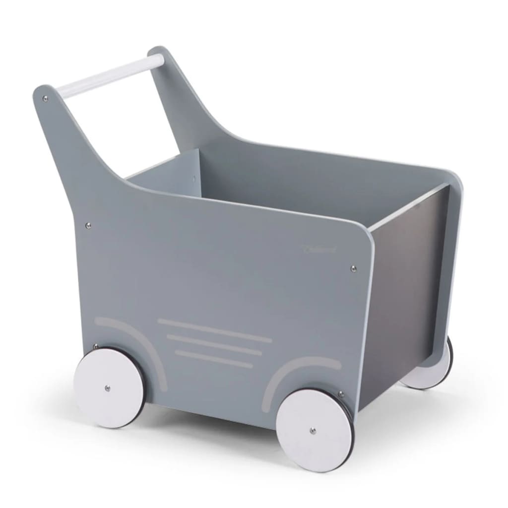 

CHILDHOME Poppenwagen hout grijs