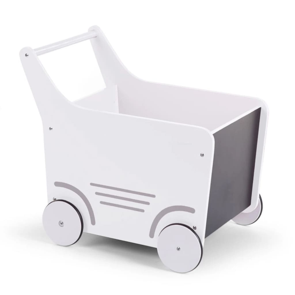 

CHILDHOME Poppenwagen hout wit