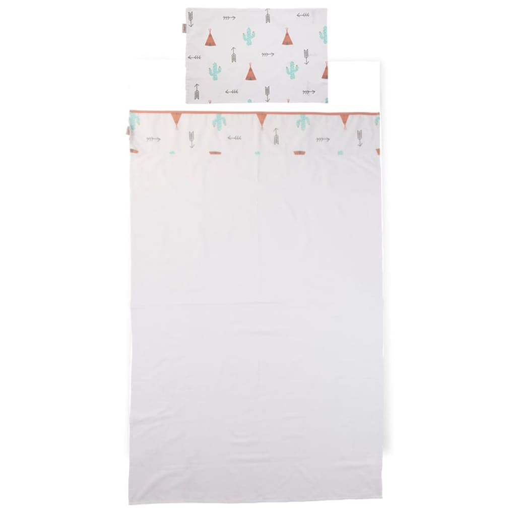 VidaXL - CHILDWOOD Beddenlaken en kussensloop Dreamy Tipi 100 x 150 cm CCFSDT