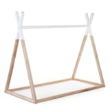 CHILDWOOD Tipi Sengeramme 70x140 cm Tre Natur og Hvit B140TIPI