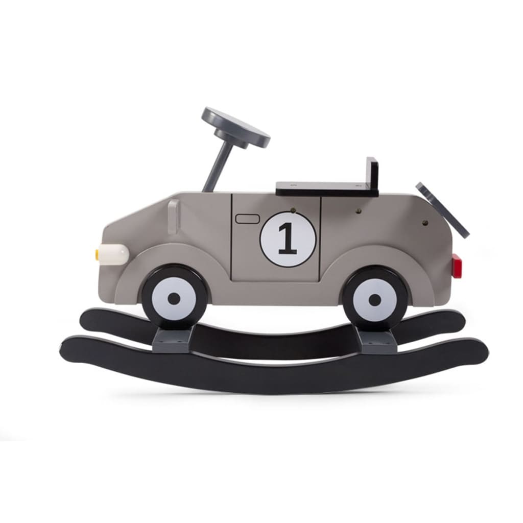 CHILDHOME Hobbelauto My First Car grijs en zwart