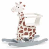 CHILDHOME Girafe à bascule Écru