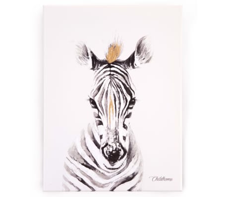 CHILDHOME Oil Painting 30x40cm Zebra