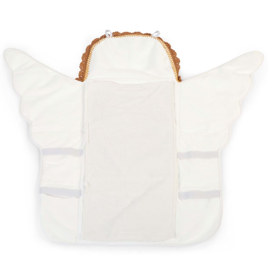 

CHILDHOME Aankleedkussen Angel jersey gehaakt ecru