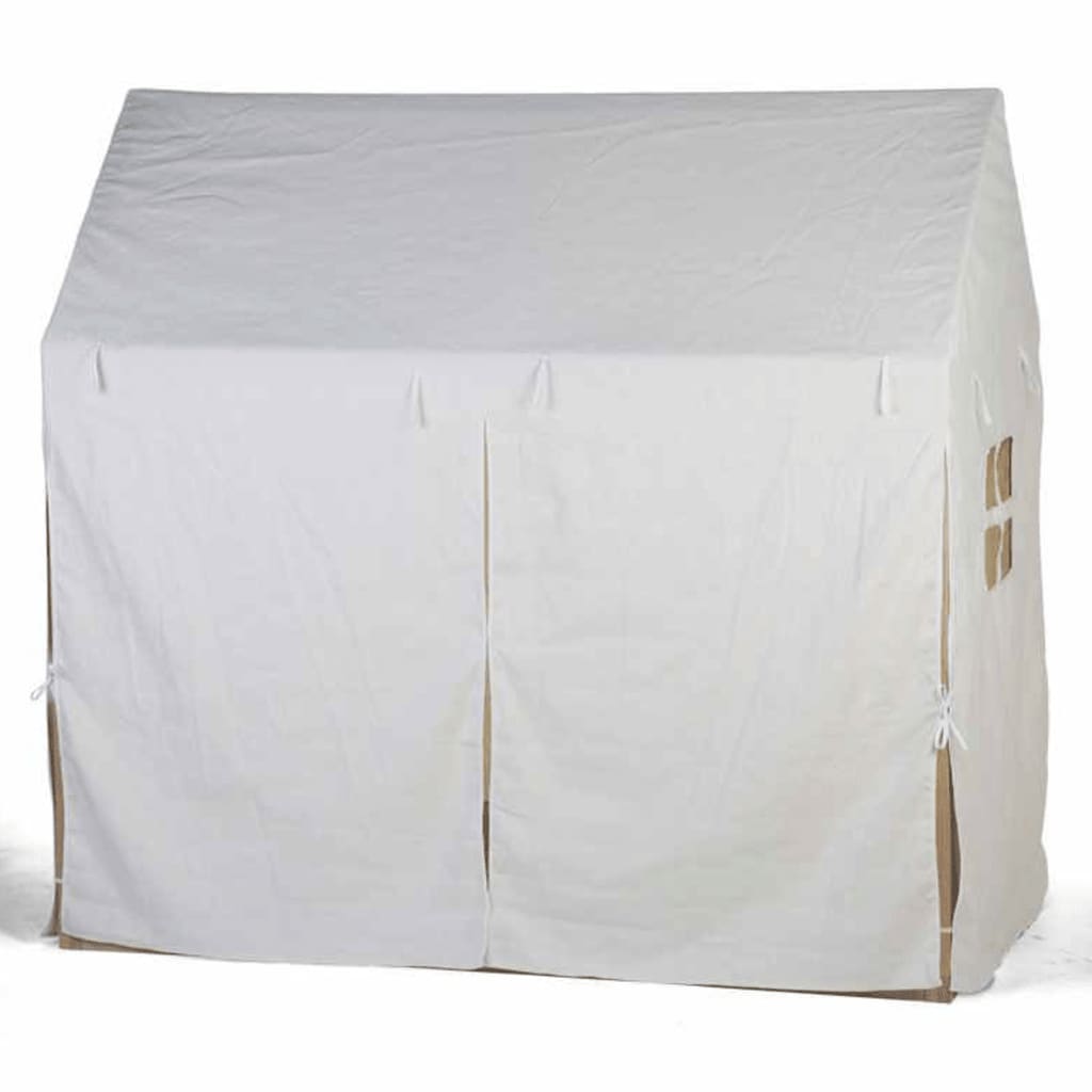 Bed House Cover 150x80x140 Cm White CHILDHOME 16 width=274