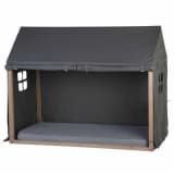 CHILDHOME Kinder-Betthaus-Abdeckung 210×100×150 cm Anthrazit